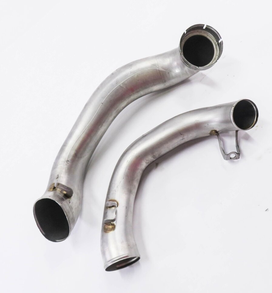 2012 MERCEDES S550 (W221) 4.6L M278 TWIN TURBO ENGINE - RIGHT INTAKE PIPE SET-2