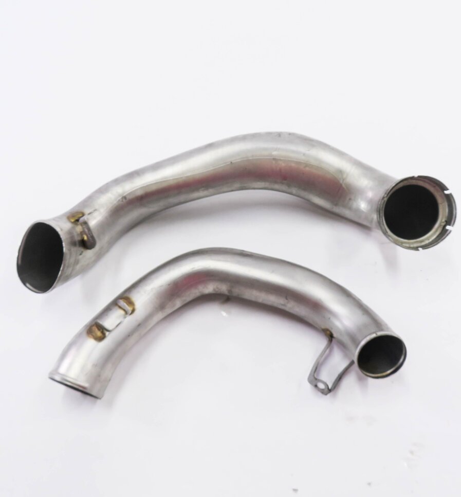 Thumbnail 2: 2012 MERCEDES S550 (W221) 4.6L M278 TWIN TURBO ENGINE - RIGHT INTAKE PIPE SET-2