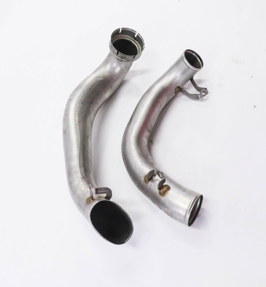 Thumbnail 3: 2012 MERCEDES S550 (W221) 4.6L M278 TWIN TURBO ENGINE - RIGHT INTAKE PIPE SET-2