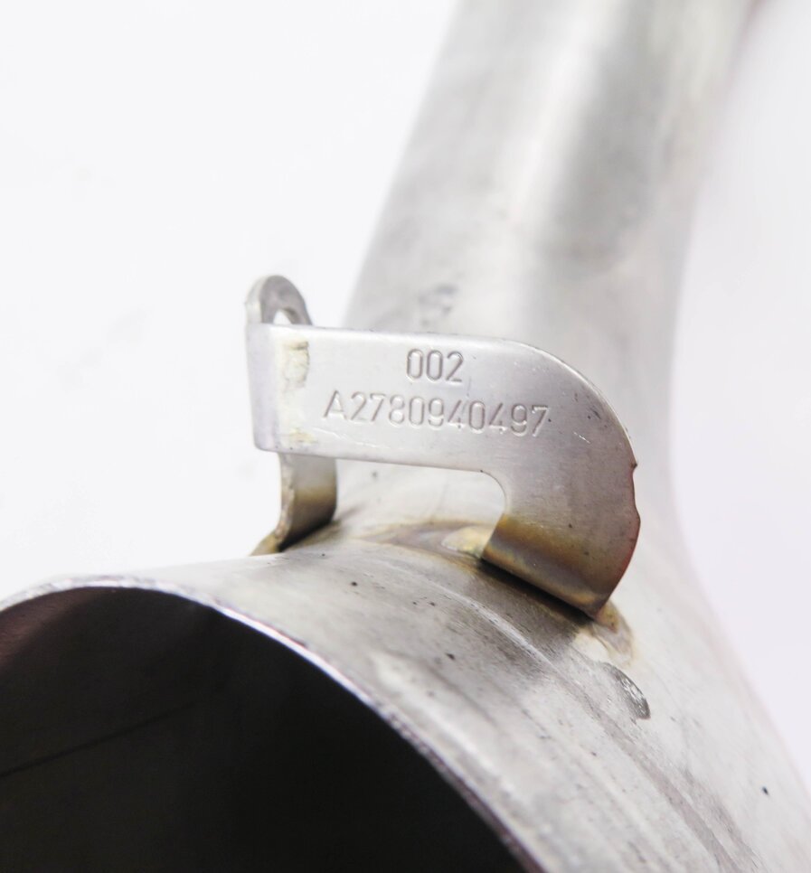 Thumbnail 6: 2012 MERCEDES S550 (W221) 4.6L M278 TWIN TURBO ENGINE - RIGHT INTAKE PIPE SET-2