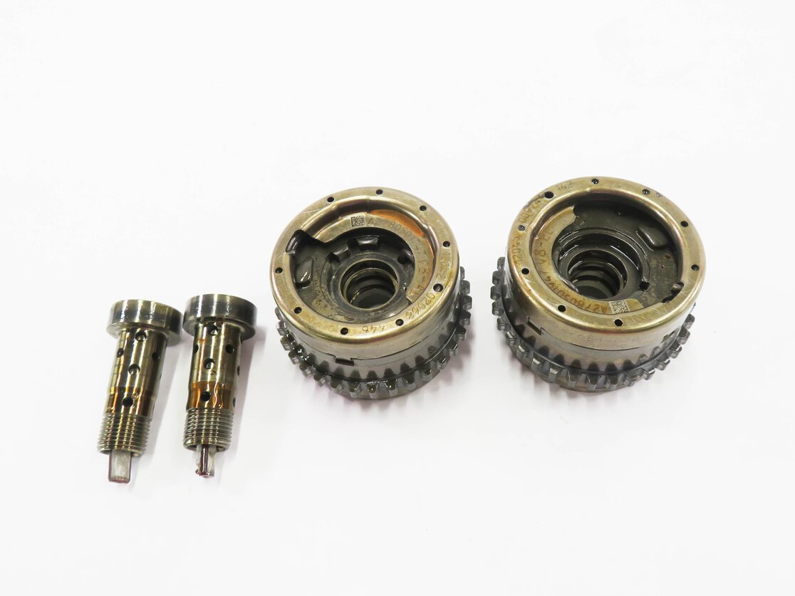 Thumbnail 2: 2012 MERCEDES S550 (W221) 4.6L M278 TWIN TURBO ENGINE - TIMING GEAR SET-2