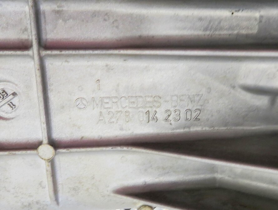 Thumbnail 7: 2011-2018 MERCEDES BENZ CL63 G63 S63 (S550 RWD) UPPER ENGINE OIL PAN CRADLE