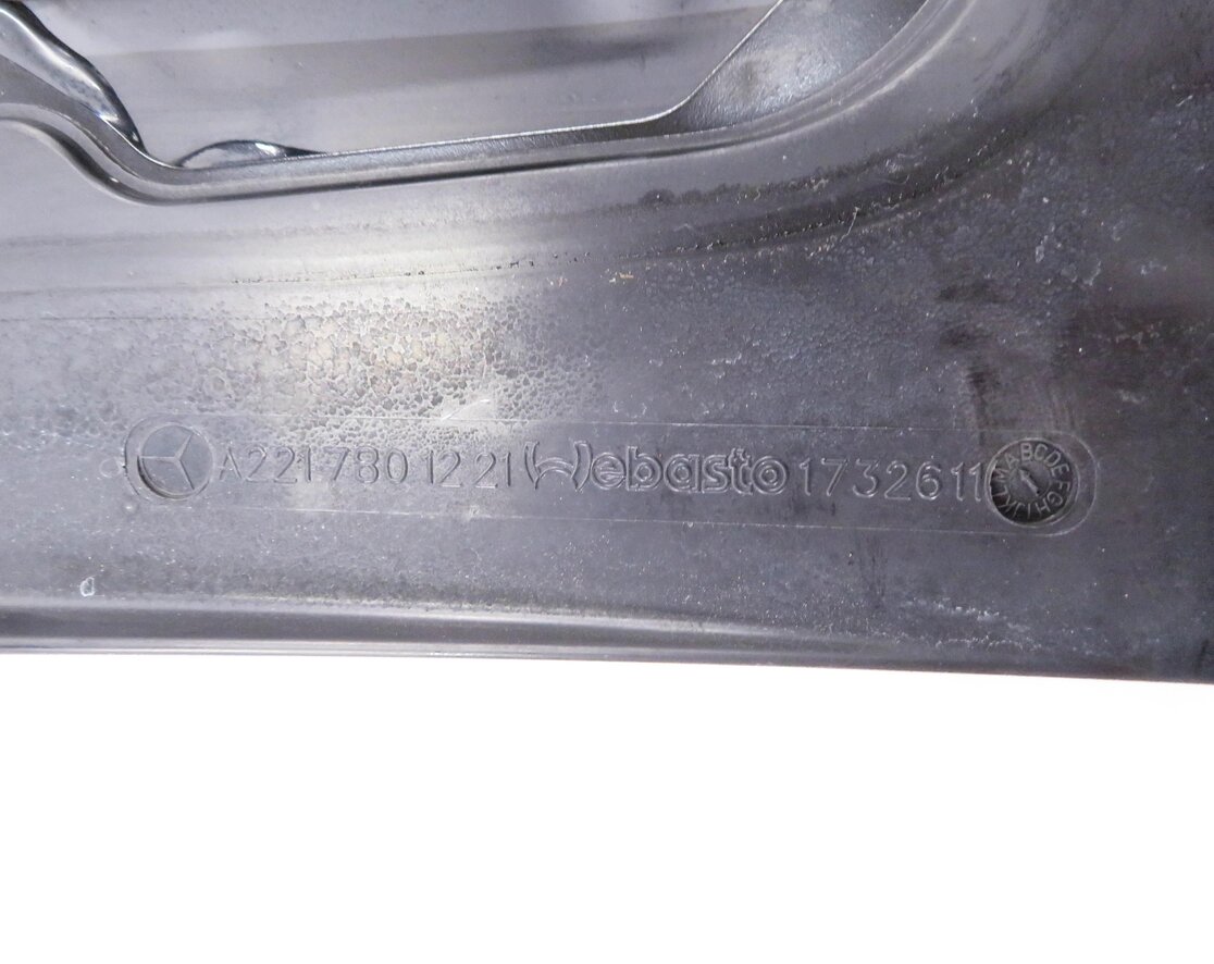 Thumbnail 7: 2012-2013 MERCEDES S350 S400 S550 S600 (W221) CENTER PANORAMIC SUNROOF GLASS