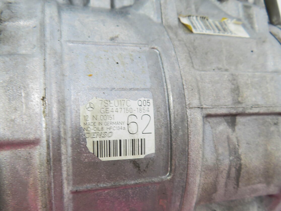 Thumbnail 7: 11-14 MERCEDES CL550 CL63 AMG S550 S63 AMG (W216 W221) A/C AIR COMPRESSOR PUMP