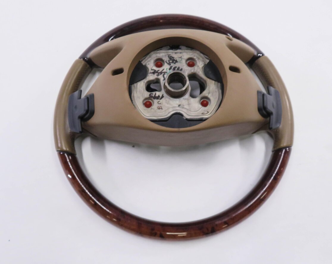 Thumbnail 7: 12-13 MERCEDES S350 S550 S600 (W221) LANE ASSIST STEER WHEEL (BROWN / WOOD)