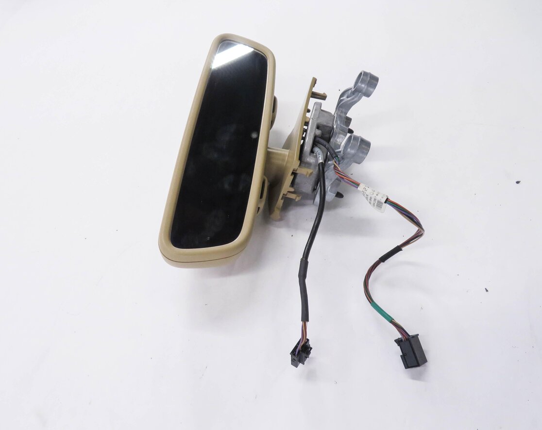 Thumbnail 4: 12-14 MERCEDES CL550 CL600 S350 S400 - HOMELINK AUTODIM REARVIEW MIRROR (BEIGE)