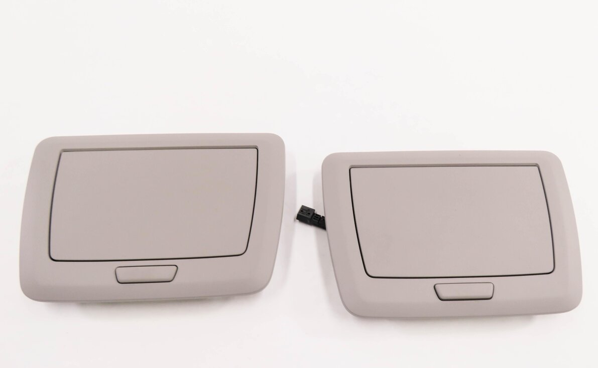 Thumbnail 2: 2012 BMW 750i (F01) REAR VANITY MIRROR SET-2 (BEIGE)
