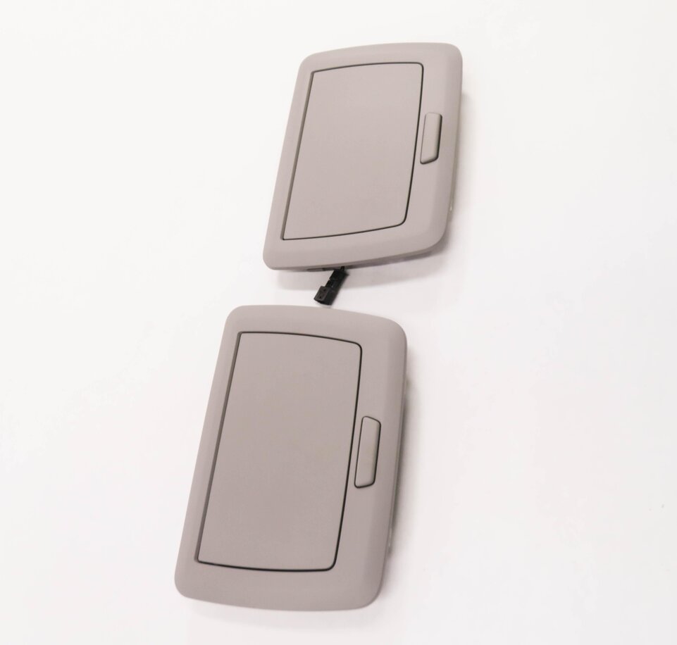 Thumbnail 3: 2012 BMW 750i (F01) REAR VANITY MIRROR SET-2 (BEIGE)