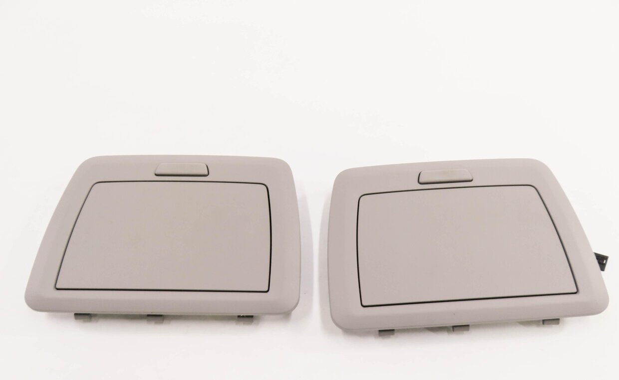 Thumbnail 6: 2012 BMW 750i (F01) REAR VANITY MIRROR SET-2 (BEIGE)