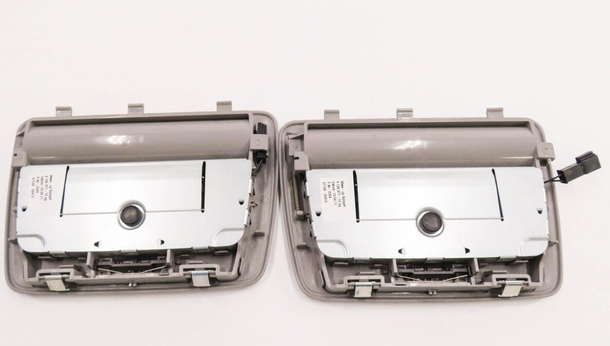 Thumbnail 7: 2012 BMW 750i (F01) REAR VANITY MIRROR SET-2 (BEIGE)