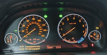 Thumbnail 2: 2011-2014 BMW 528i 535i 550i 640i 650i 740i 750i 760i X3 SPEEDOMETER GAUGE 159k