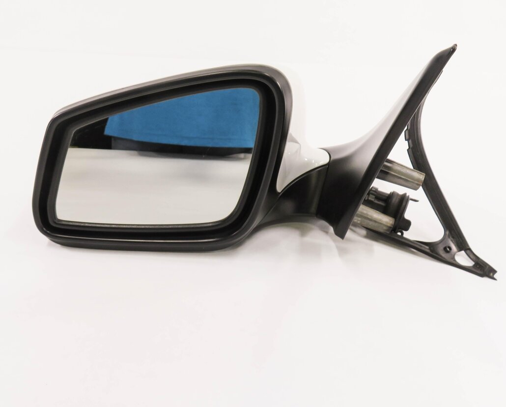 Thumbnail 2: 09-12 BMW 740i 750i 760i (F01) LEFT P-FOLD HEATED AUTODIM DOOR MIRROR (WHITE)