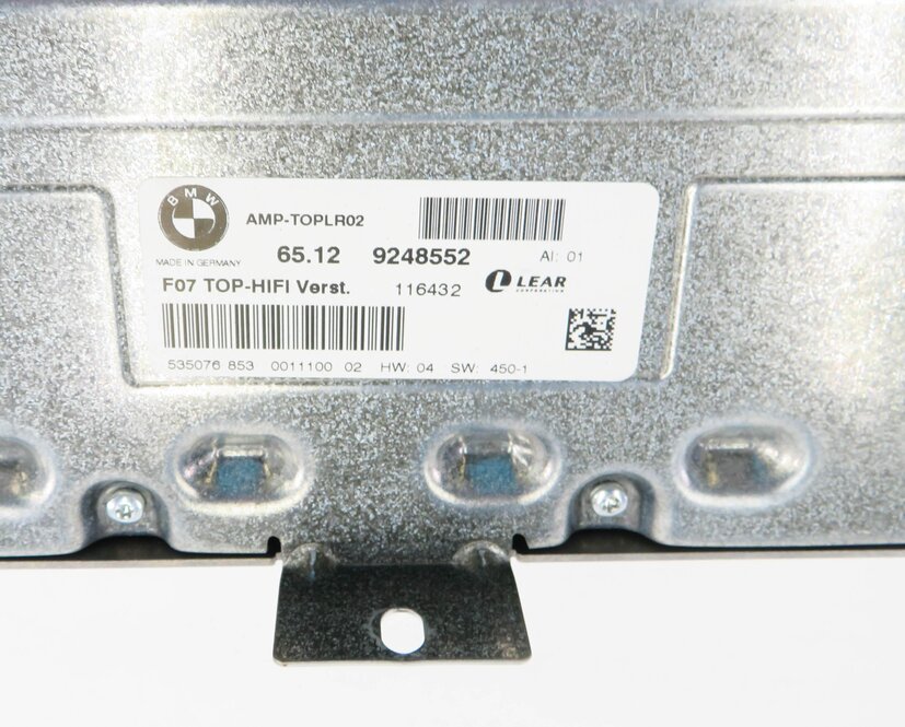 Thumbnail 6: 10-15 BMW 535iGT 740i 750i X3 (F01 F02 F04 F07 F25) DSP HiFi AUDIO AMP AMPLIFIER