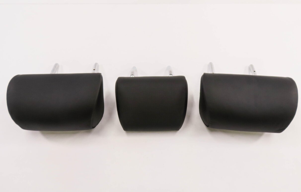 Thumbnail 5: 2012 BMW 750i (F01) REAR SEAT HEADREST SET-3 (BLACK NAPPA LEATHER NASW)