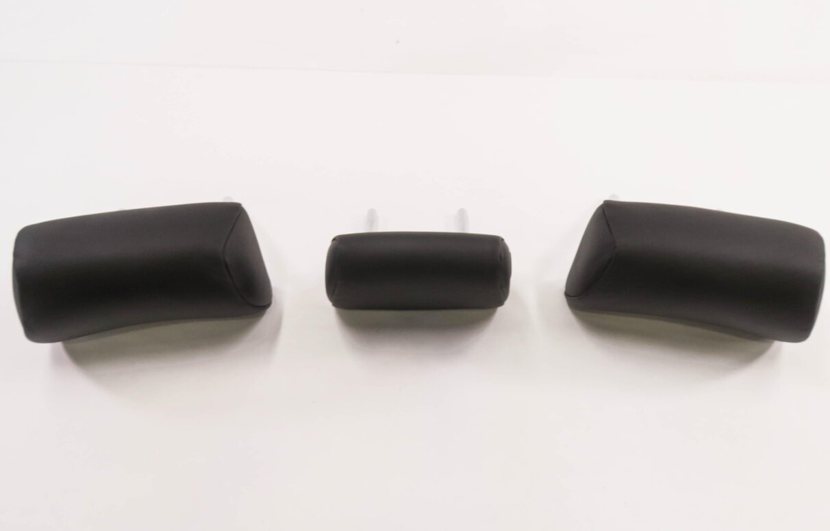 Thumbnail 6: 2012 BMW 750i (F01) REAR SEAT HEADREST SET-3 (BLACK NAPPA LEATHER NASW)
