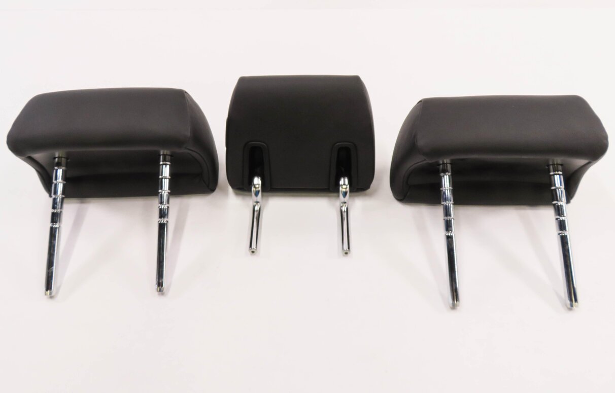 Thumbnail 7: 2012 BMW 750i (F01) REAR SEAT HEADREST SET-3 (BLACK NAPPA LEATHER NASW)