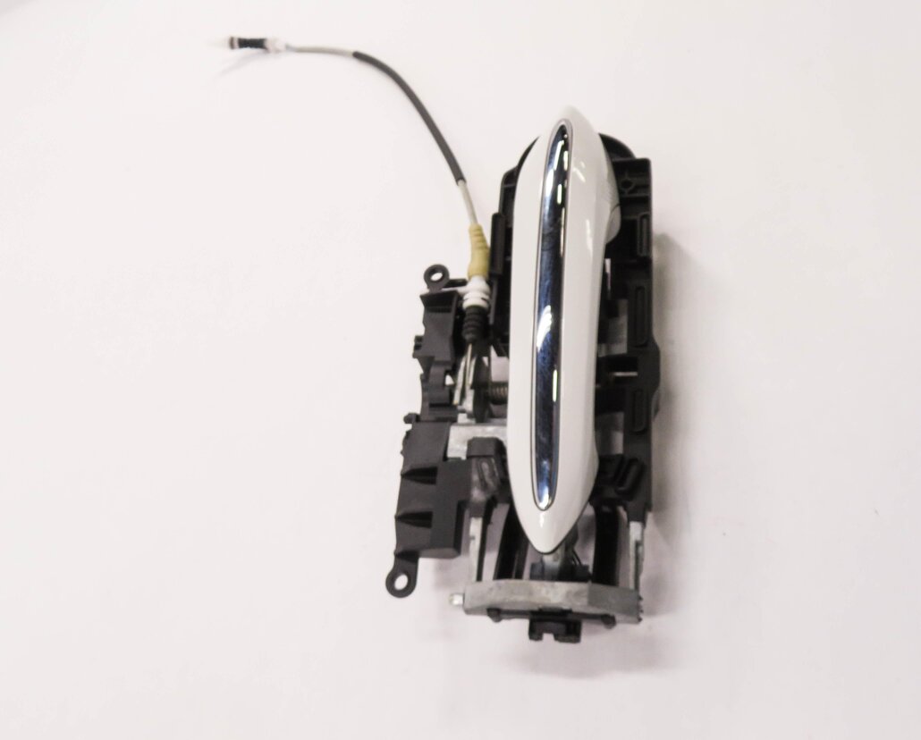 Thumbnail 3: 09-18 BMW 528i 535i 550i 740i 750i 760i RIGHT FRONT COMFORT DOOR HANDLE (WHITE)