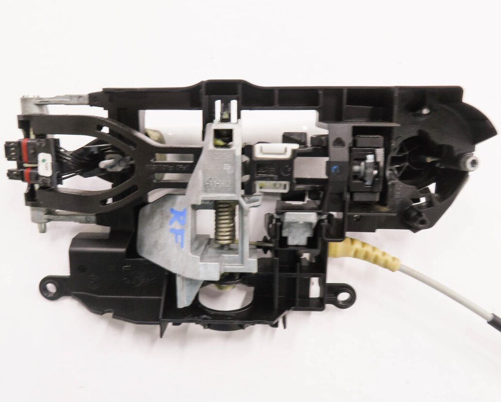Thumbnail 6: 09-18 BMW 528i 535i 550i 740i 750i 760i RIGHT FRONT COMFORT DOOR HANDLE (WHITE)