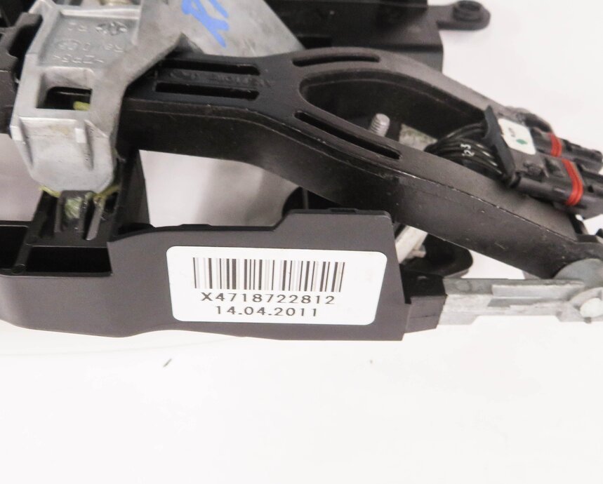 Thumbnail 7: 09-18 BMW 528i 535i 550i 740i 750i 760i RIGHT FRONT COMFORT DOOR HANDLE (WHITE)
