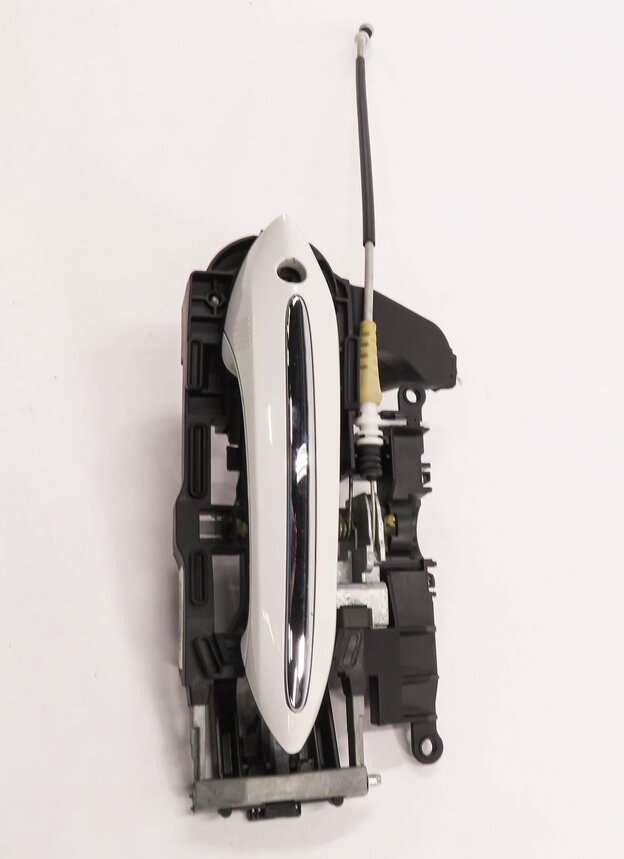 Thumbnail 3: 09-18 BMW 528i 535i 550i 740i 750i 760i RIGHT FRONT COMFORT DOOR HANDLE (WHITE)