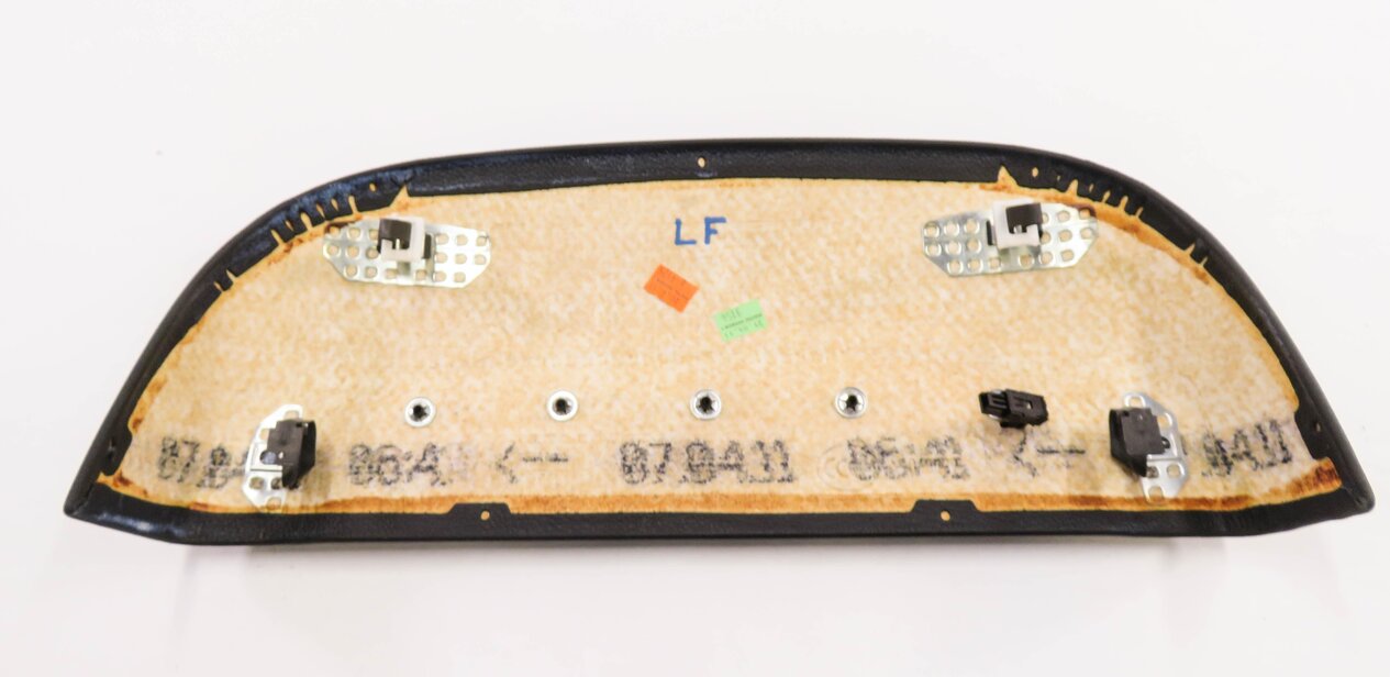 Thumbnail 6: 2012 BMW 750i (F01) LEFT FRONT DRIVER LIGHTED SEAT BACK PANEL (BLACK)