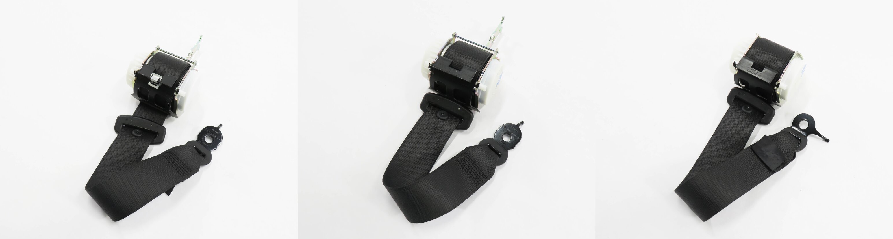 2012 BMW 750i (F01) LEFT REAR SEAT SEATBELT RETRACTOR (BLACK)