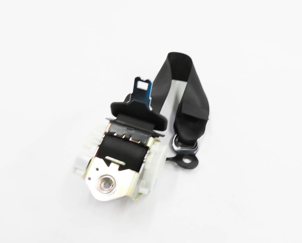 Thumbnail 15: 2012 BMW 750i (F01) LEFT REAR SEAT SEATBELT RETRACTOR (BLACK)
