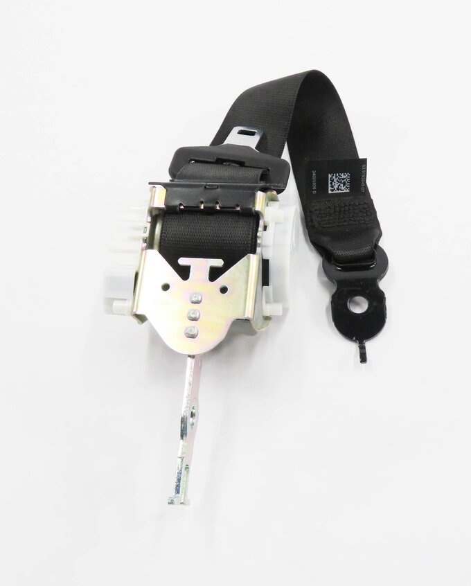 Thumbnail 5: 2012 BMW 750i (F01) LEFT REAR SEAT SEATBELT RETRACTOR (BLACK)
