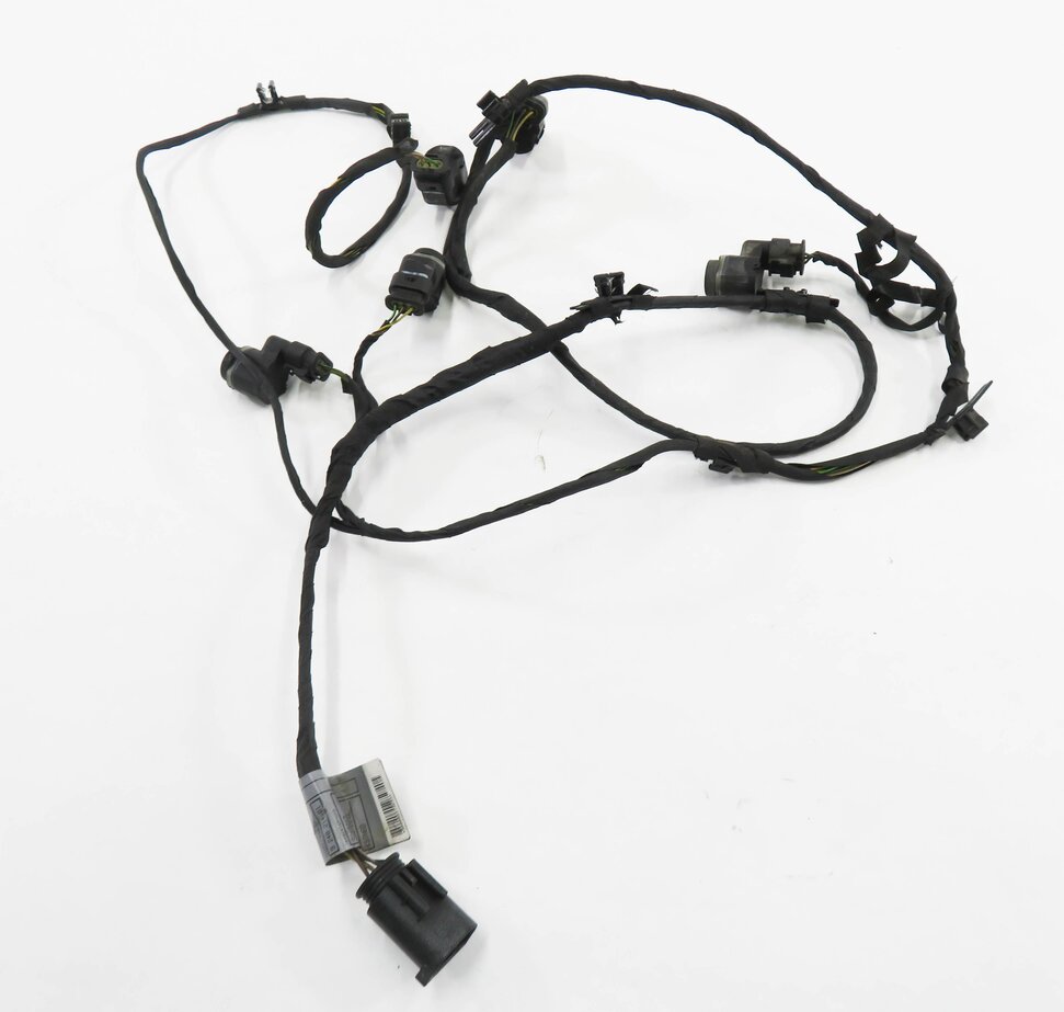 Thumbnail 5: 2012 BMW 750i (F01) FRONT PDC PARK DISTANCE SENSOR SET w/ HARNESS (ALPINE WHITE)