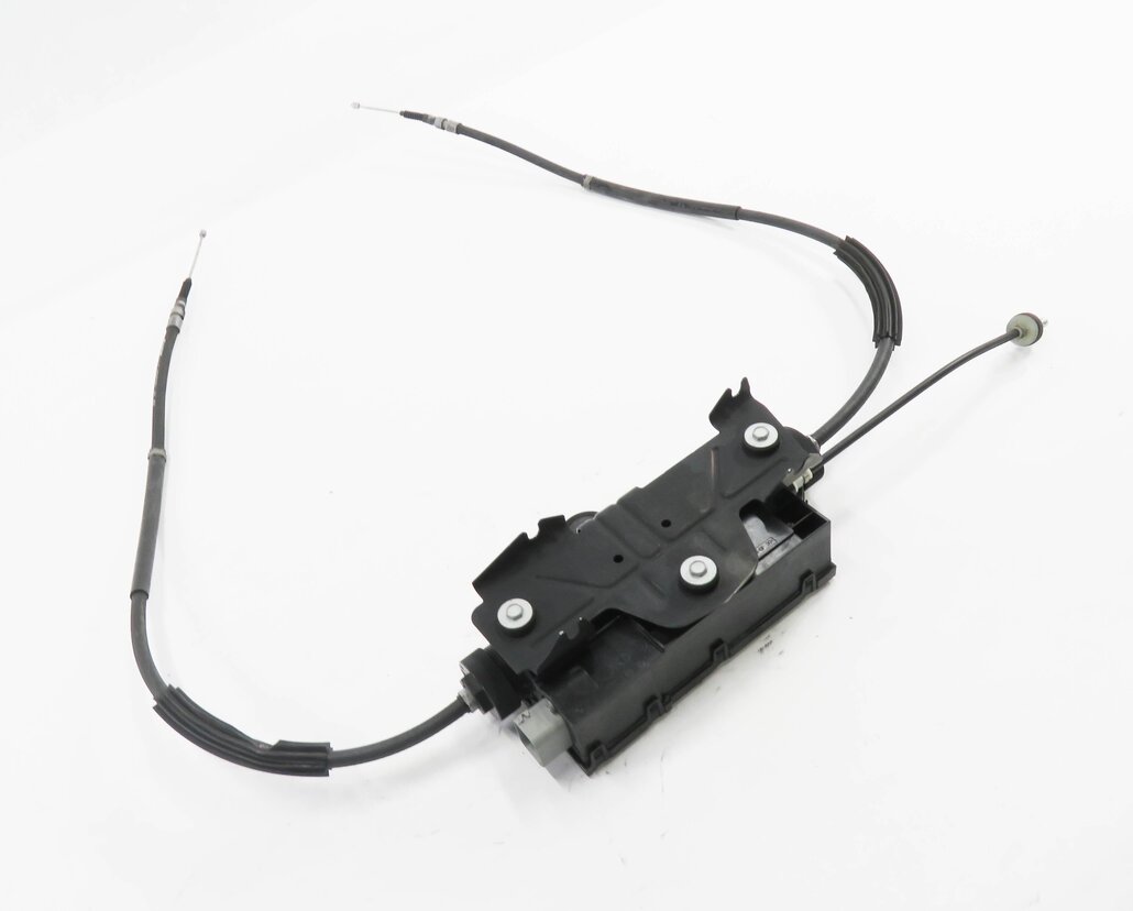 2012 BMW 750i (F01) EMERGENCY BRAKE PARKING BRAKE ACTUATOR MOTOR w/ CABLES