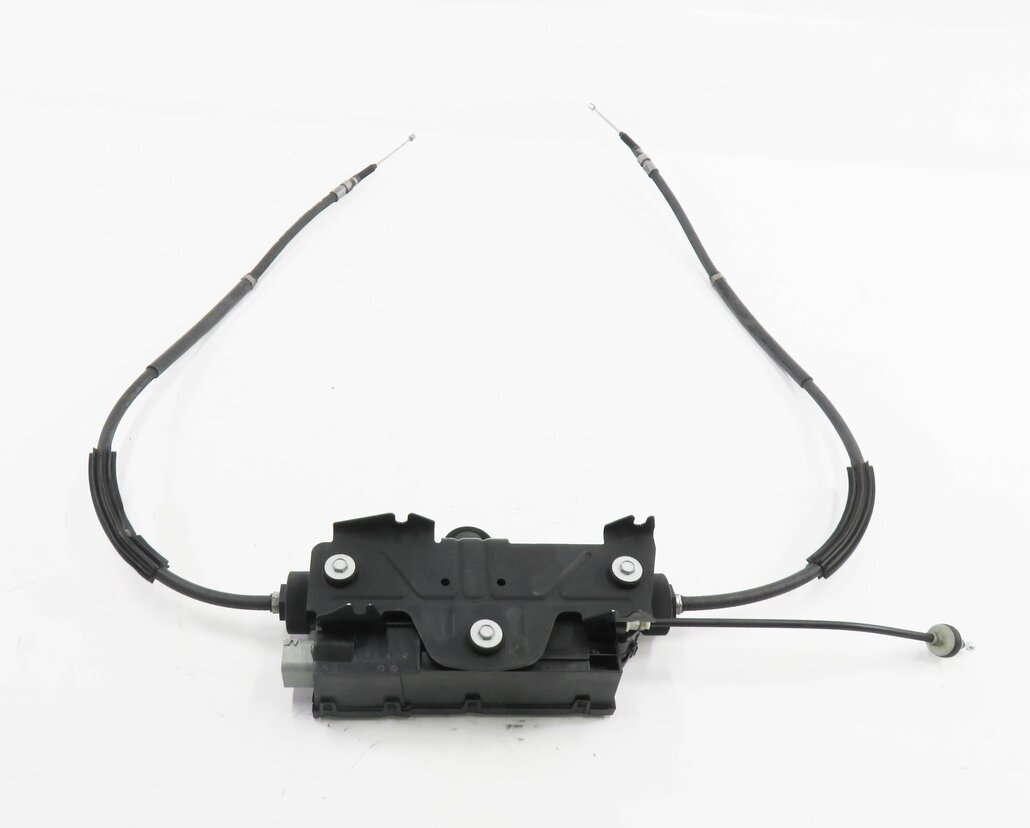 Thumbnail 2: 2012 BMW 750i (F01) EMERGENCY BRAKE PARKING BRAKE ACTUATOR MOTOR w/ CABLES