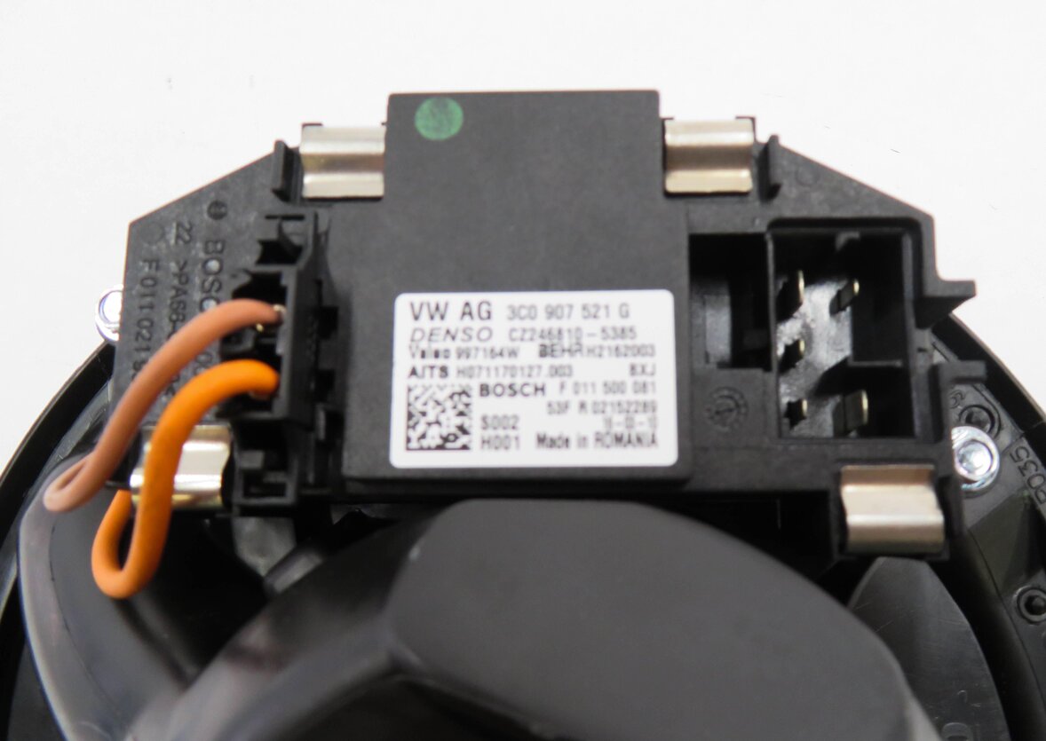 Thumbnail 6: 2015-2018 VW CC EOS TIGUAN / AUDI Q3 (8U) FRONT HEATER A/C BLOWER FAN MOTOR