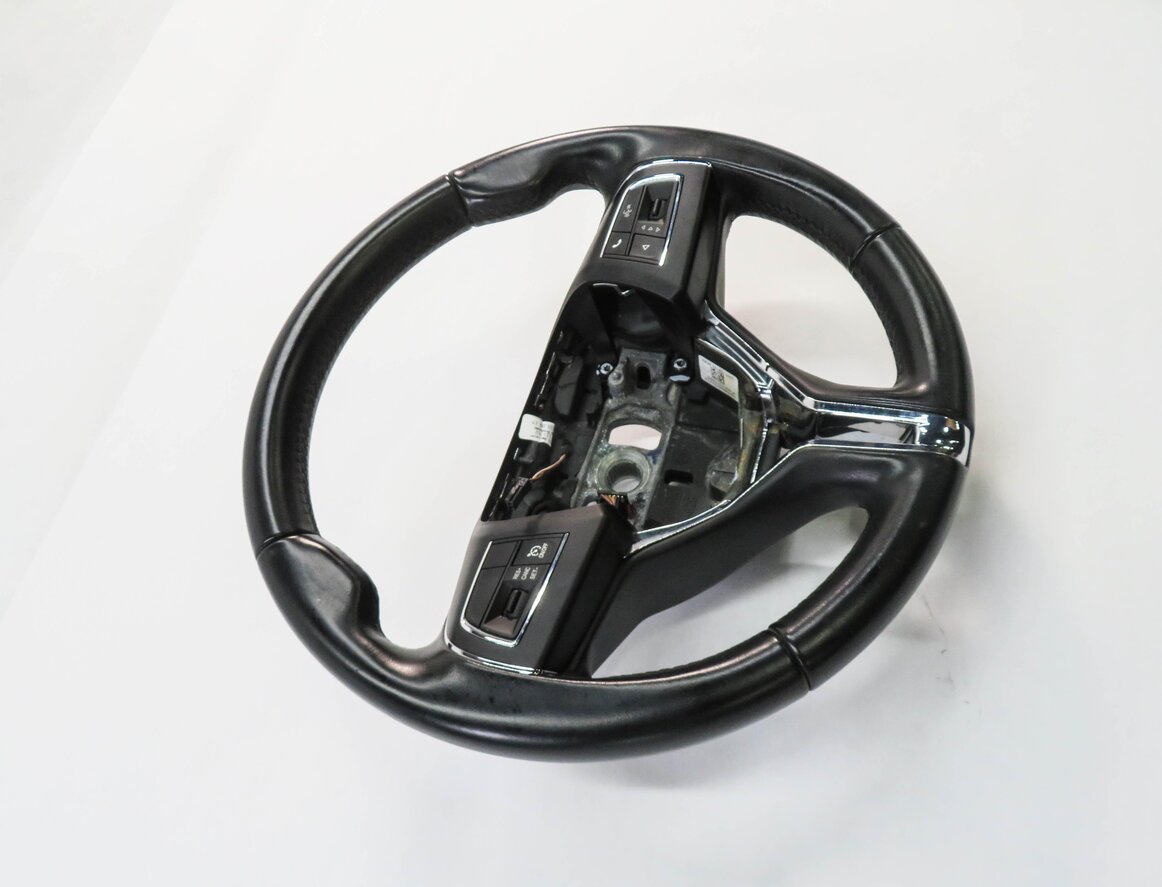 Thumbnail 3: 2018 MASERATI QUATTROPORTE (M156) DRIVER WHEEL w/ SWITCHES (BLACK)