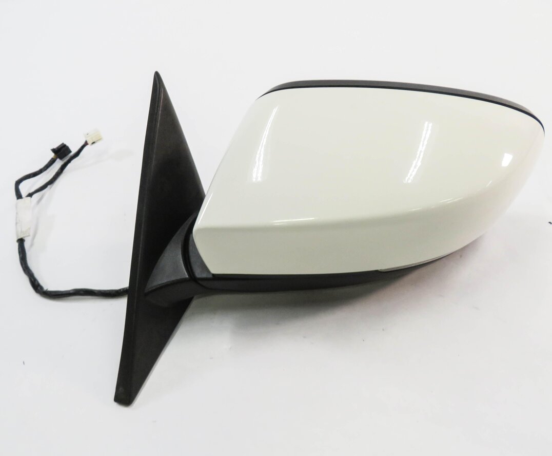 Thumbnail 7: 2018 MASERATI QUATTROPORTE S (M156) LEFT P-FOLD BLIND SPOT DOOR MIRROR (WHITE)