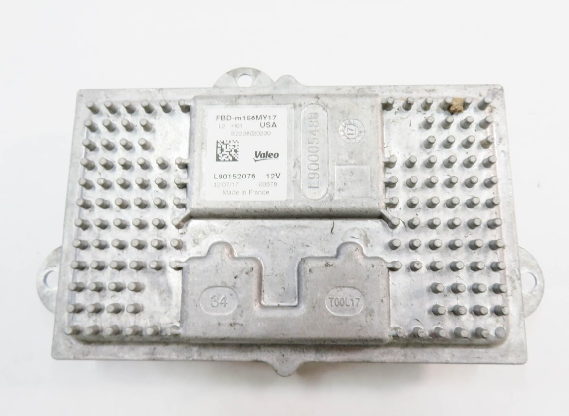 Thumbnail 2: 2018 MASERATI QUATTROPORTE S (M156) LEFT DRIVER LED HEADLIGHT CONTROL MODULE
