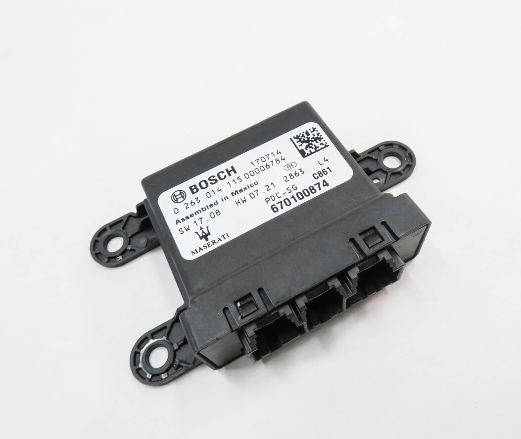 2018 MASERATI QUATTROPORTE S (M156) PARK ASSIST CONTROL MODULE