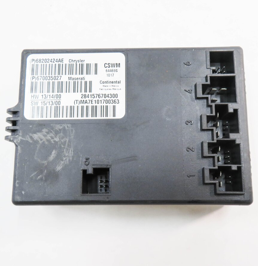 Thumbnail 2: 2018 MASERATI QUATTROPORTE S (M156) RIGHT FRONT PASSENGER SEAT CONTROL MODULE