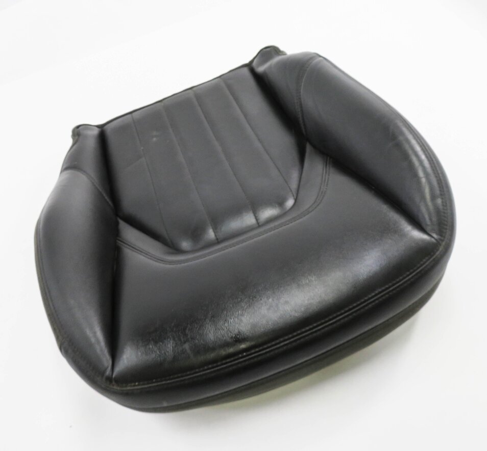 2018 MASERATI QUATTROPORTE (M156) DRIVER BOTTOM HEATED SEAT CUSHION (BLACK)