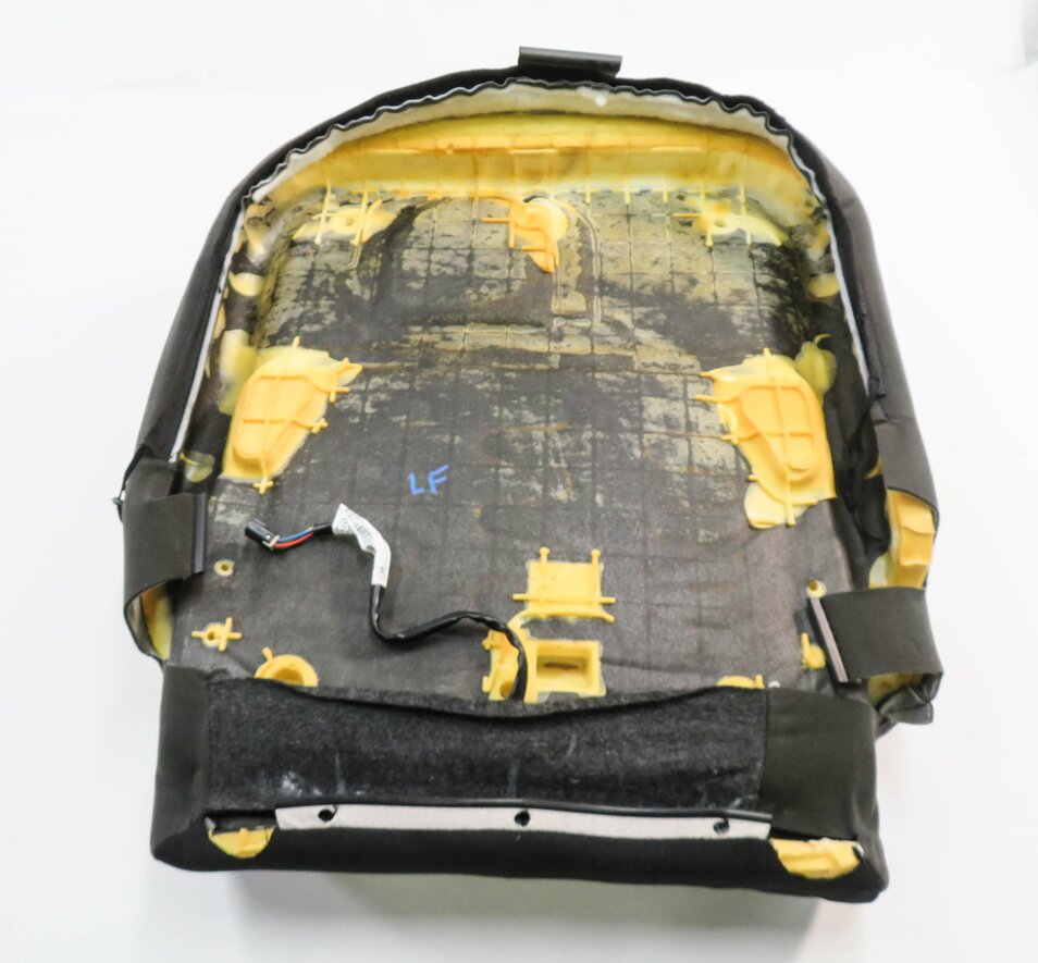 Thumbnail 7: 2018 MASERATI QUATTROPORTE (M156) DRIVER BOTTOM HEATED SEAT CUSHION (BLACK)