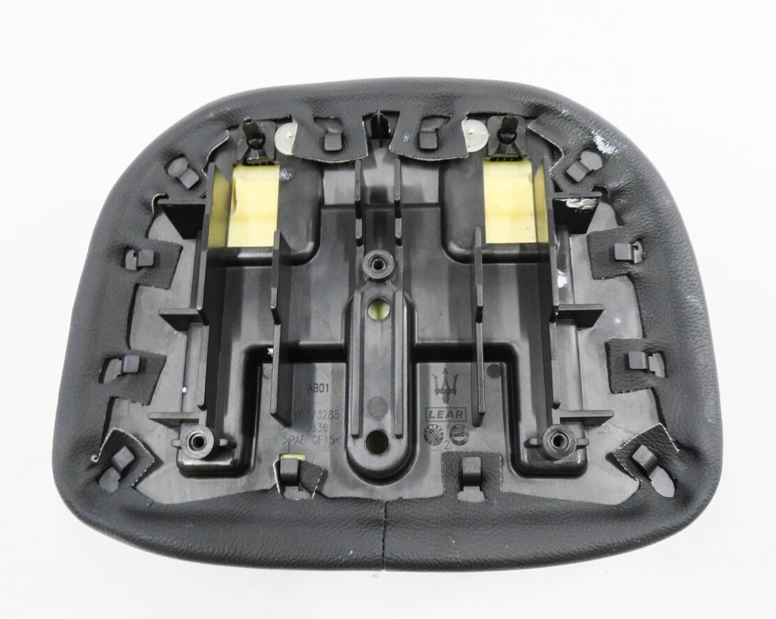 Thumbnail 6: 2018 MASERATI QUATTROPORTE S (M156) LEFT FRONT DRIVER HEADREST CUSHION (BLACK)