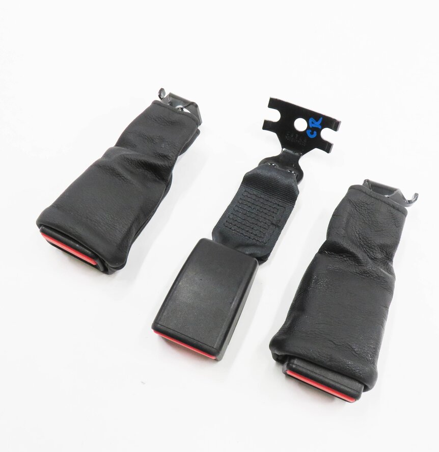 2018 MASERATI QUATTROPORTE (M156) REAR SEAT SEATBELT BUCKLE RECEIVER SET-3