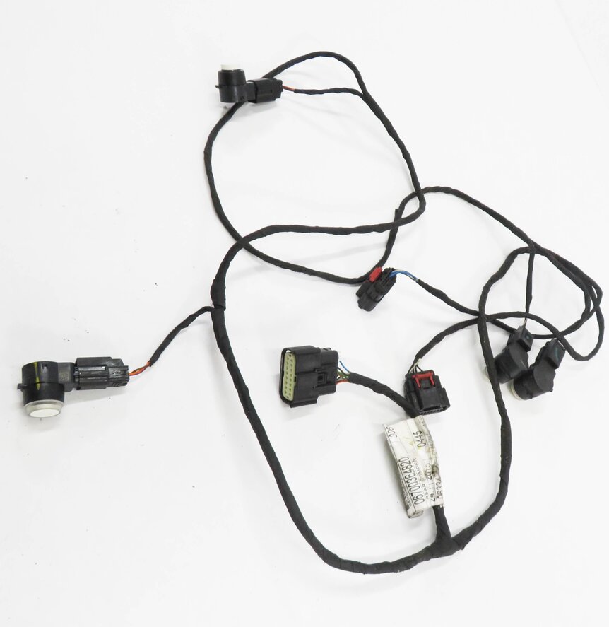 Thumbnail 4: 2018 MASERATI QUATTROPORTE S (M156) REAR PDC PARK SENSOR SET w/ HARNESS (WHITE)
