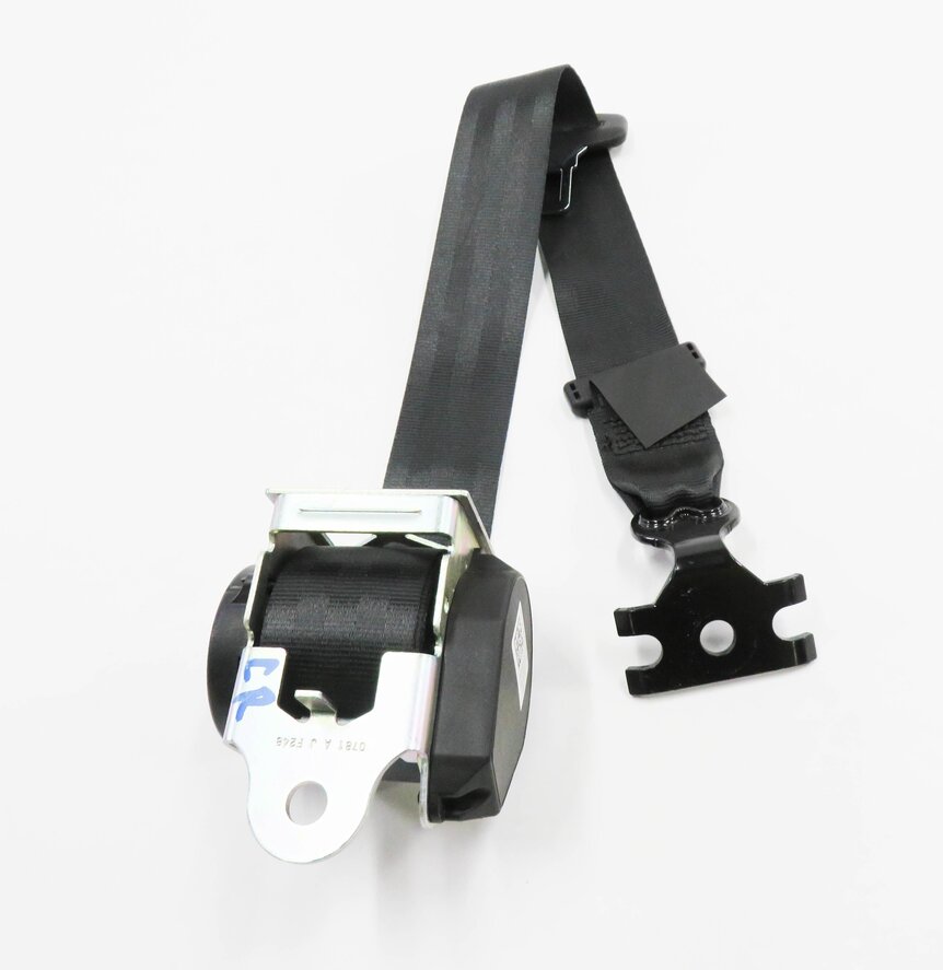 Thumbnail 5: 2018 MASERATI QUATTROPORTE (M156) REAR SEAT CENTER SEATBELT RETRACTOR (BLACK)