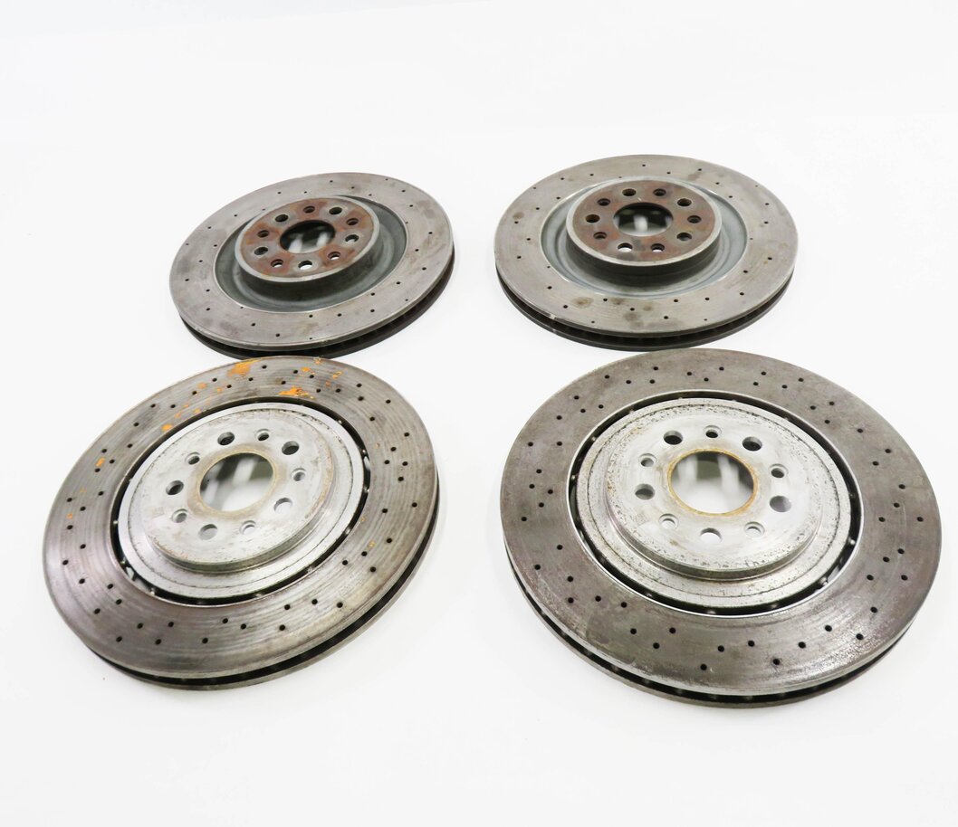Thumbnail 2: 2018 MASERATI QUATTROPORTE (M156) FRONT & REAR BRAKE ROTOR SET-4