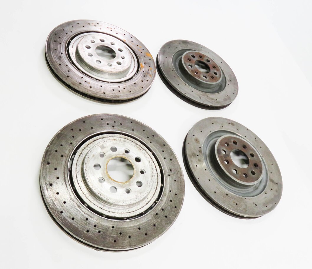 Thumbnail 3: 2018 MASERATI QUATTROPORTE (M156) FRONT & REAR BRAKE ROTOR SET-4