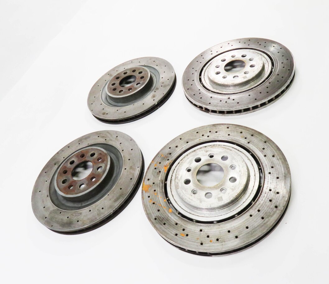 Thumbnail 4: 2018 MASERATI QUATTROPORTE (M156) FRONT & REAR BRAKE ROTOR SET-4