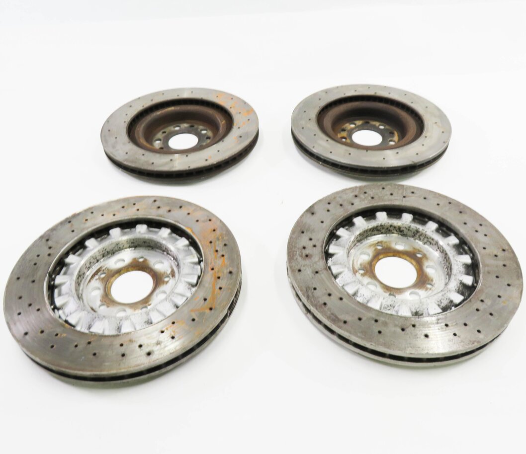 Thumbnail 5: 2018 MASERATI QUATTROPORTE (M156) FRONT & REAR BRAKE ROTOR SET-4
