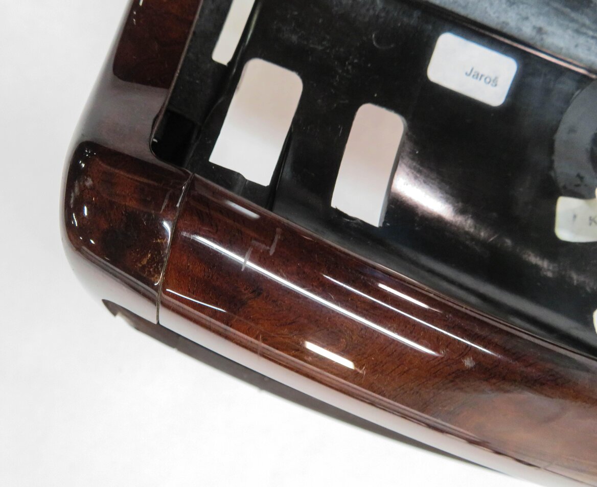 Thumbnail 8: 2011 AUDI A8 (D4 4H) DASH DOOR CONSOLE TRIM PANEL SET (WOOD GRAIN)