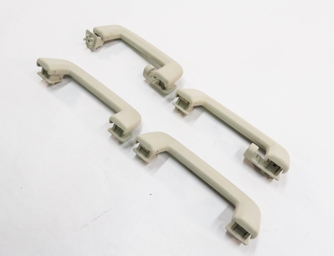 2012 RANGE ROVER SPORT (L320) FRONT REAR INTERIOR ROOF GRAB HANDLE SET (ALMOND)