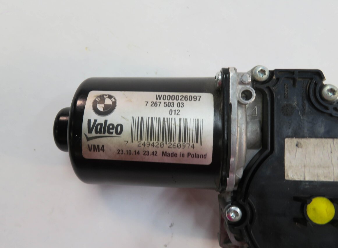 Thumbnail 7: 12-19 BMW 320i 328i 330i 335i 340i 428i 430i 435i 440i M3 M4 - FRONT WIPER MOTOR